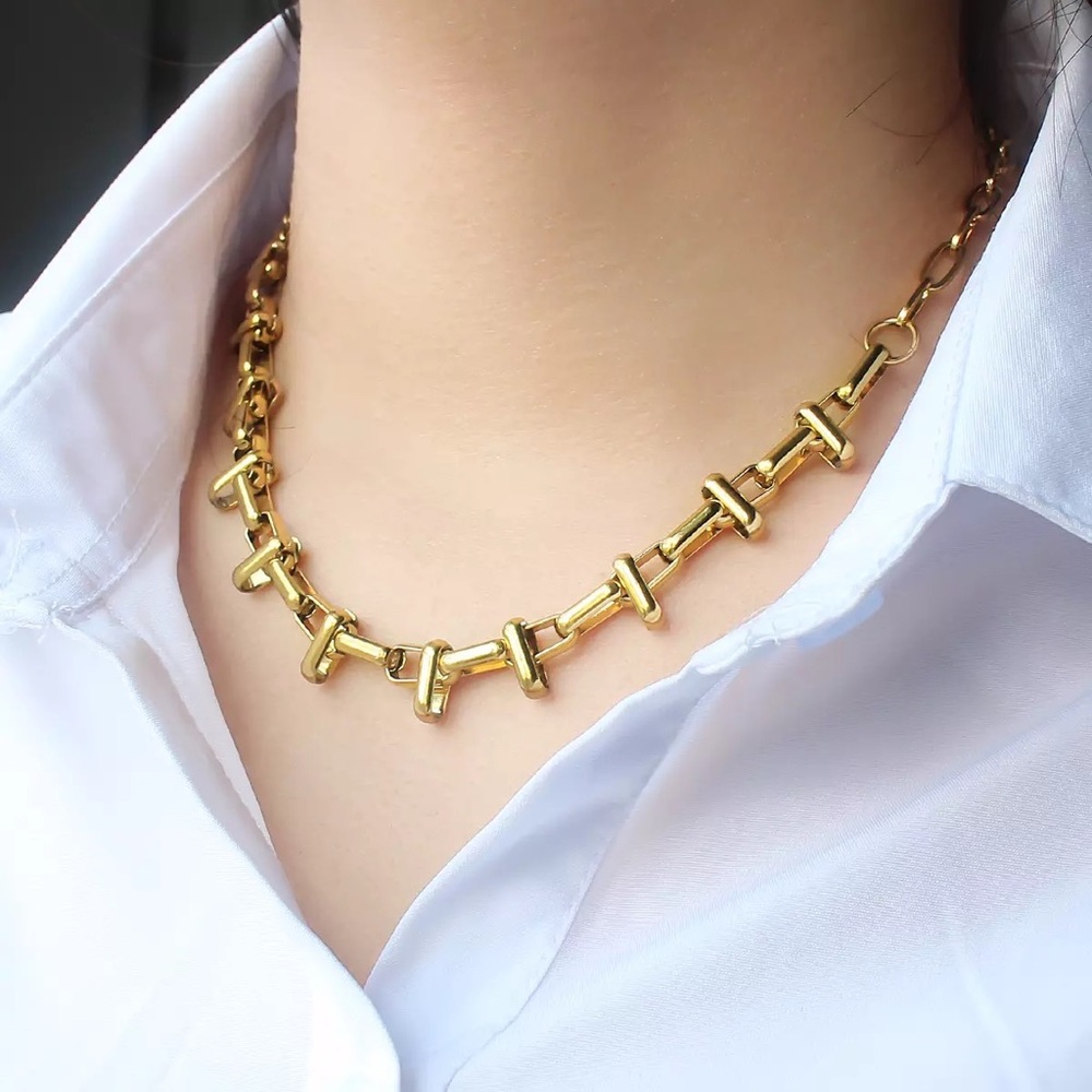 Stainless steel chain necklace